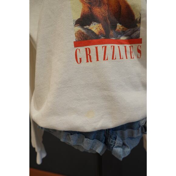 Vintage Jerzees Grattan Academy Grizzlies Sweatshirt - Picture 9 of 9